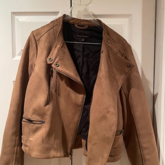 Banana Republic Vegan Suede Jacket - Picture 8 of 10